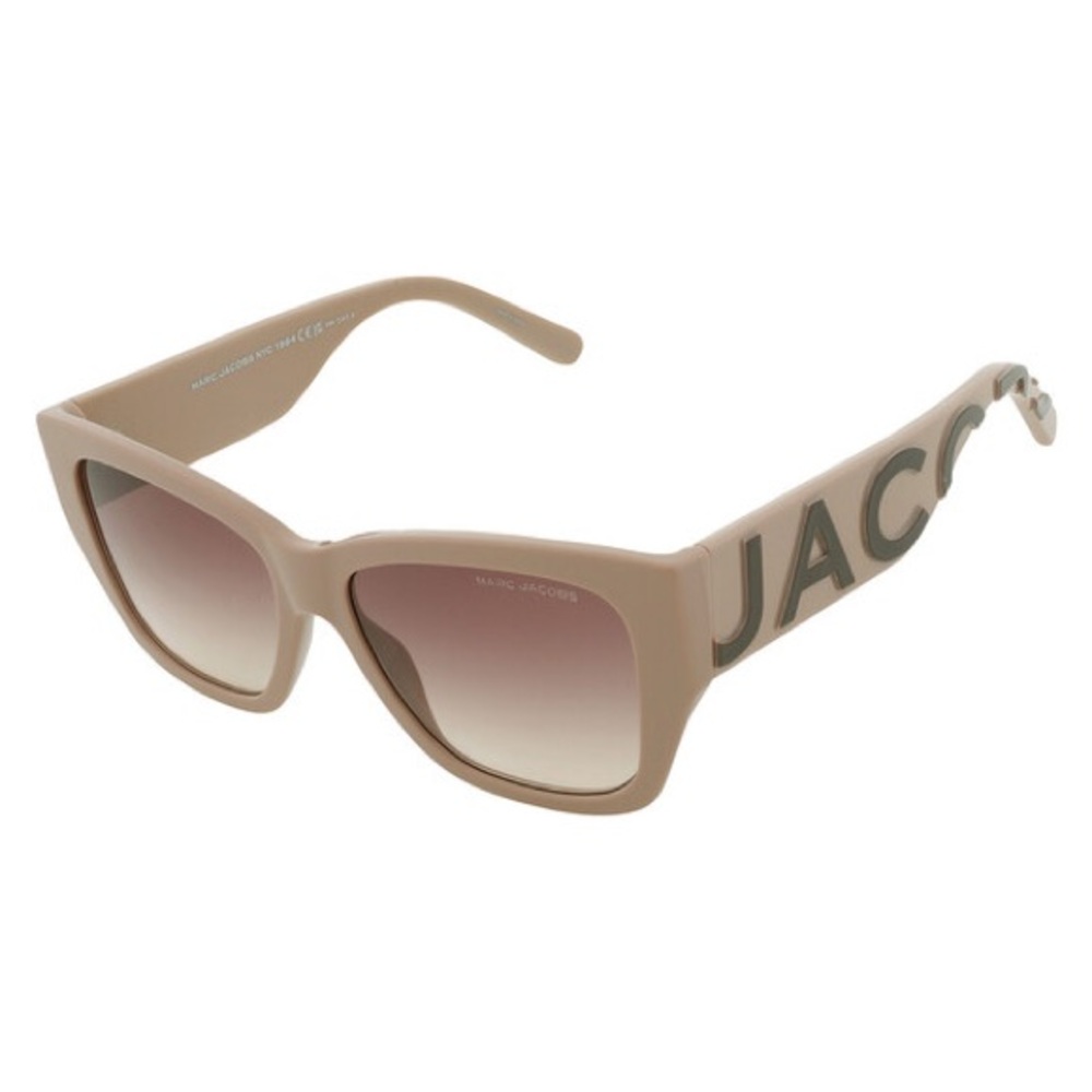 Marc Jacobs Taupe Frame with Pink Gradient Lenses Sunglasses - Picture 4 of 7
